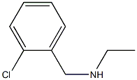 [(2-chlorophenyl)methyl](ethyl)amine Struktur