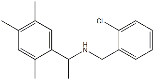 [(2-chlorophenyl)methyl][1-(2,4,5-trimethylphenyl)ethyl]amine Struktur