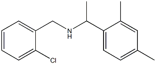 [(2-chlorophenyl)methyl][1-(2,4-dimethylphenyl)ethyl]amine Struktur