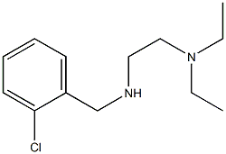 [(2-chlorophenyl)methyl][2-(diethylamino)ethyl]amine Struktur