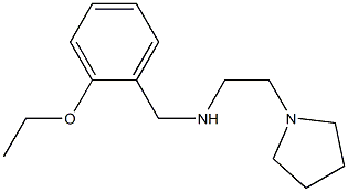 [(2-ethoxyphenyl)methyl][2-(pyrrolidin-1-yl)ethyl]amine Struktur