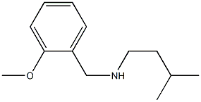 [(2-methoxyphenyl)methyl](3-methylbutyl)amine Struktur