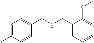 [(2-methoxyphenyl)methyl][1-(4-methylphenyl)ethyl]amine Struktur