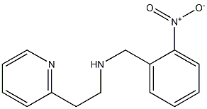 [(2-nitrophenyl)methyl][2-(pyridin-2-yl)ethyl]amine Struktur