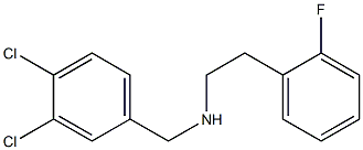 [(3,4-dichlorophenyl)methyl][2-(2-fluorophenyl)ethyl]amine Struktur