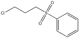 [(3-chloropropyl)sulfonyl]benzene Struktur