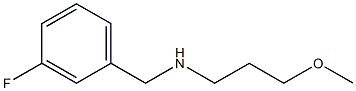 [(3-fluorophenyl)methyl](3-methoxypropyl)amine Struktur