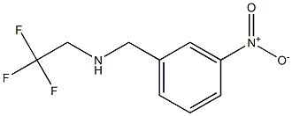 [(3-nitrophenyl)methyl](2,2,2-trifluoroethyl)amine Struktur