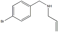 [(4-bromophenyl)methyl](prop-2-en-1-yl)amine Struktur