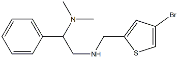 [(4-bromothiophen-2-yl)methyl][2-(dimethylamino)-2-phenylethyl]amine Struktur