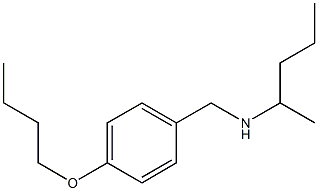 [(4-butoxyphenyl)methyl](pentan-2-yl)amine Struktur