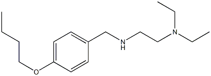 [(4-butoxyphenyl)methyl][2-(diethylamino)ethyl]amine Struktur