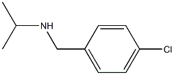 [(4-chlorophenyl)methyl](propan-2-yl)amine Struktur