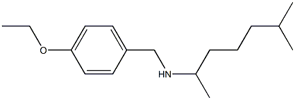 [(4-ethoxyphenyl)methyl](6-methylheptan-2-yl)amine Struktur