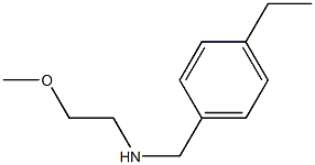 [(4-ethylphenyl)methyl](2-methoxyethyl)amine Struktur