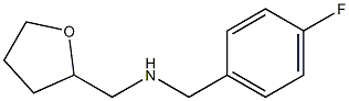 [(4-fluorophenyl)methyl](oxolan-2-ylmethyl)amine Struktur