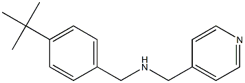 [(4-tert-butylphenyl)methyl](pyridin-4-ylmethyl)amine Struktur