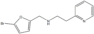 [(5-bromofuran-2-yl)methyl][2-(pyridin-2-yl)ethyl]amine Struktur