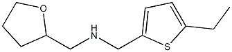 [(5-ethylthiophen-2-yl)methyl](oxolan-2-ylmethyl)amine Struktur