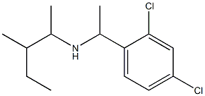 [1-(2,4-dichlorophenyl)ethyl](3-methylpentan-2-yl)amine Struktur