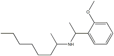 [1-(2-methoxyphenyl)ethyl](octan-2-yl)amine Struktur