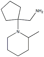 [1-(2-methylpiperidin-1-yl)cyclopentyl]methylamine Struktur