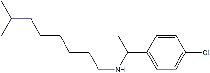 [1-(4-chlorophenyl)ethyl](7-methyloctyl)amine Struktur