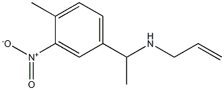 [1-(4-methyl-3-nitrophenyl)ethyl](prop-2-en-1-yl)amine Struktur