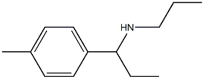 [1-(4-methylphenyl)propyl](propyl)amine Struktur