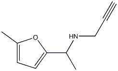 [1-(5-methylfuran-2-yl)ethyl](prop-2-yn-1-yl)amine Struktur