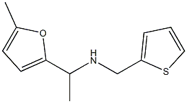 [1-(5-methylfuran-2-yl)ethyl](thiophen-2-ylmethyl)amine Struktur