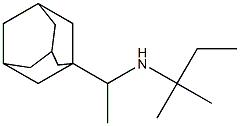 [1-(adamantan-1-yl)ethyl](2-methylbutan-2-yl)amine Struktur