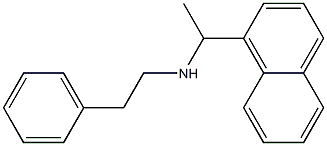 [1-(naphthalen-1-yl)ethyl](2-phenylethyl)amine Struktur