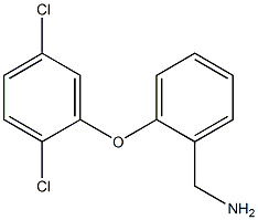 [2-(2,5-dichlorophenoxy)phenyl]methanamine Struktur