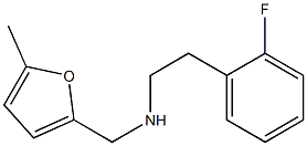 [2-(2-fluorophenyl)ethyl][(5-methylfuran-2-yl)methyl]amine Struktur