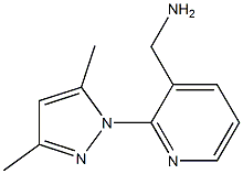 [2-(3,5-dimethyl-1H-pyrazol-1-yl)pyridin-3-yl]methylamine Struktur