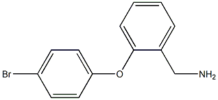 [2-(4-bromophenoxy)phenyl]methanamine Struktur