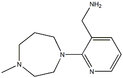 [2-(4-methyl-1,4-diazepan-1-yl)pyridin-3-yl]methanamine Struktur