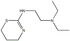 [2-(5,6-dihydro-4H-1,3-thiazin-2-ylamino)ethyl]diethylamine Struktur