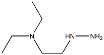 [2-(diethylamino)ethyl]hydrazine Struktur