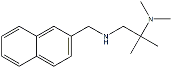 [2-(dimethylamino)-2-methylpropyl](naphthalen-2-ylmethyl)amine Struktur