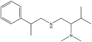 [2-(dimethylamino)-3-methylbutyl](2-phenylpropyl)amine Struktur