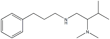 [2-(dimethylamino)-3-methylbutyl](3-phenylpropyl)amine Struktur