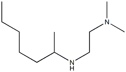 [2-(dimethylamino)ethyl](heptan-2-yl)amine Struktur