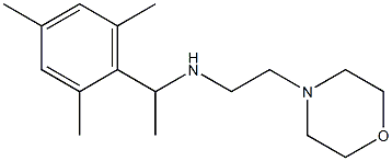 [2-(morpholin-4-yl)ethyl][1-(2,4,6-trimethylphenyl)ethyl]amine Struktur