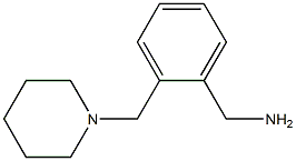 [2-(piperidin-1-ylmethyl)phenyl]methanamine Struktur