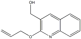 [2-(prop-2-en-1-yloxy)quinolin-3-yl]methanol Struktur