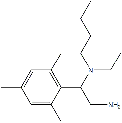 [2-amino-1-(2,4,6-trimethylphenyl)ethyl](butyl)ethylamine Struktur