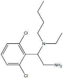 [2-amino-1-(2,6-dichlorophenyl)ethyl](butyl)ethylamine Struktur