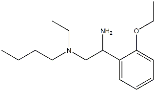 [2-amino-2-(2-ethoxyphenyl)ethyl](butyl)ethylamine Struktur